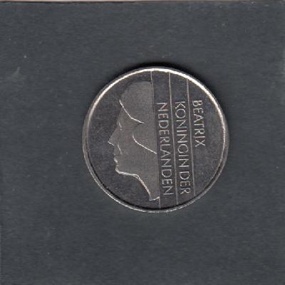 Beschrijving: 1 Gulden BEATRIX